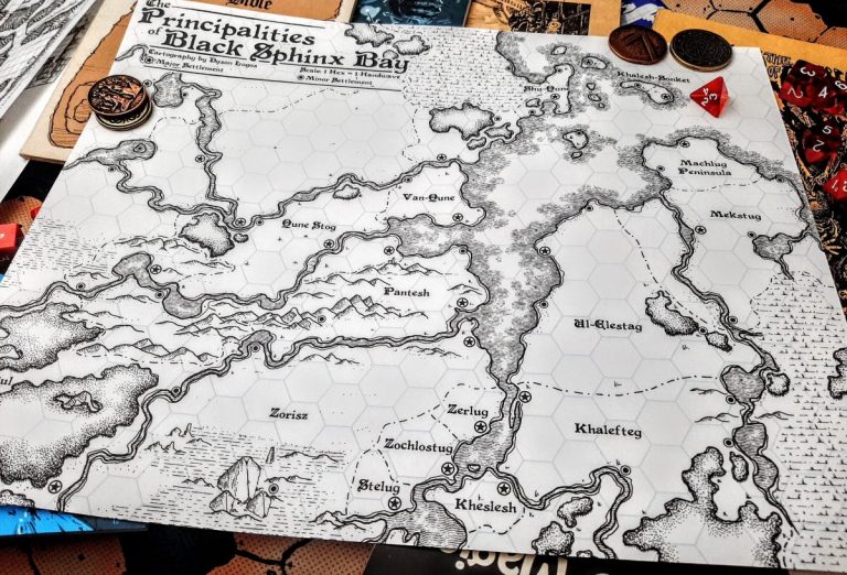 The Midsummer Lands – Hex Map 4