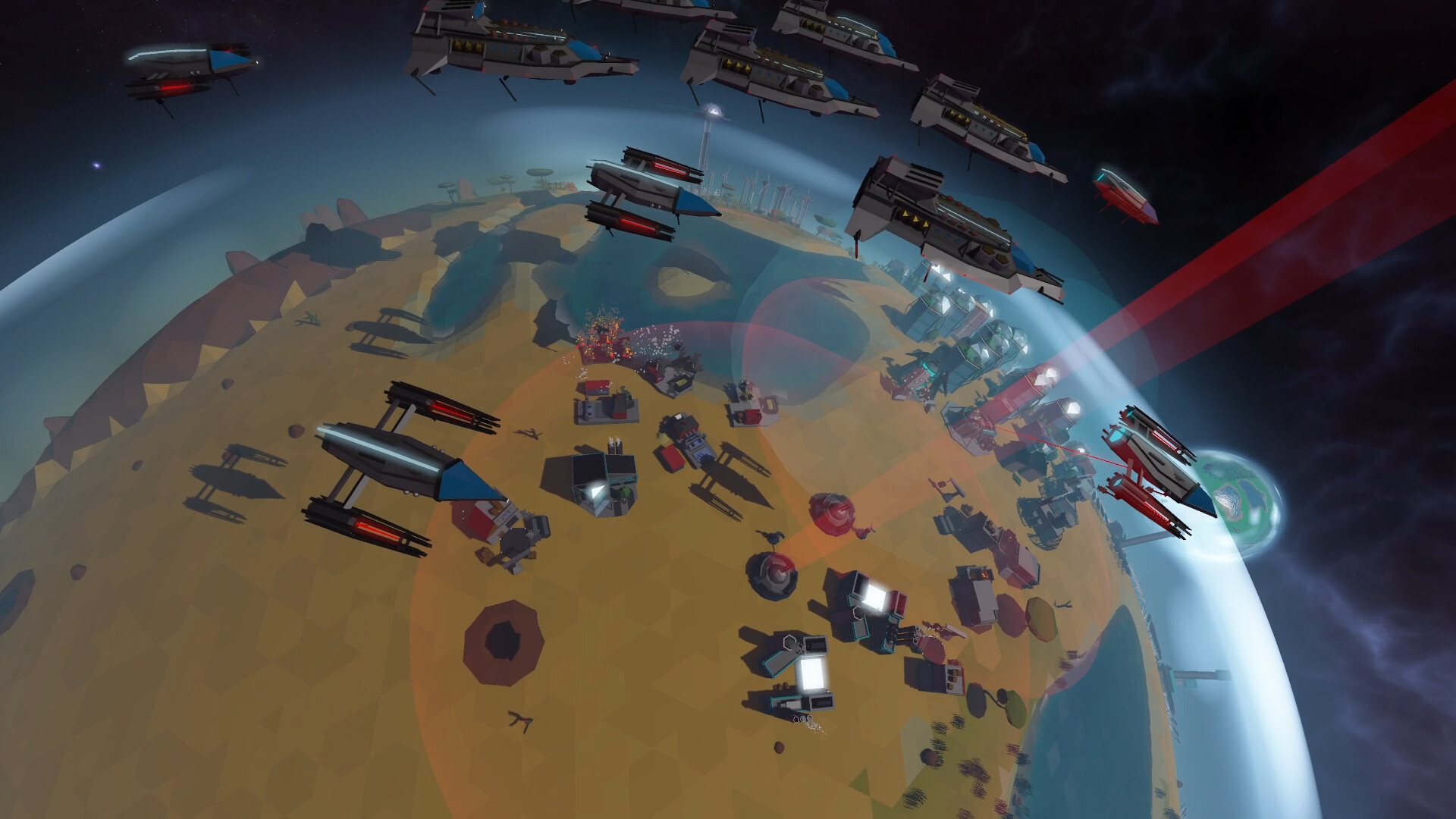 Here’s a cute, free economic real-time strategy about colonizing and defending a solar system