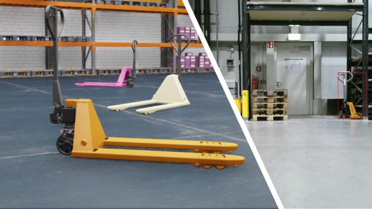 How to Train Autonomous Mobile Robots to Detect Warehouse Pallet Jacks Using Synthetic Data