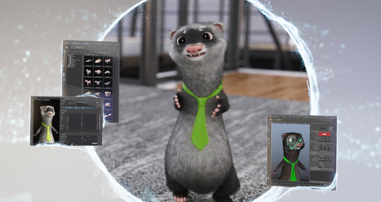 Into the Omniverse: OpenUSD Enhancements for Autodesk Maya Make 3D Workflows a Ferret-Tale