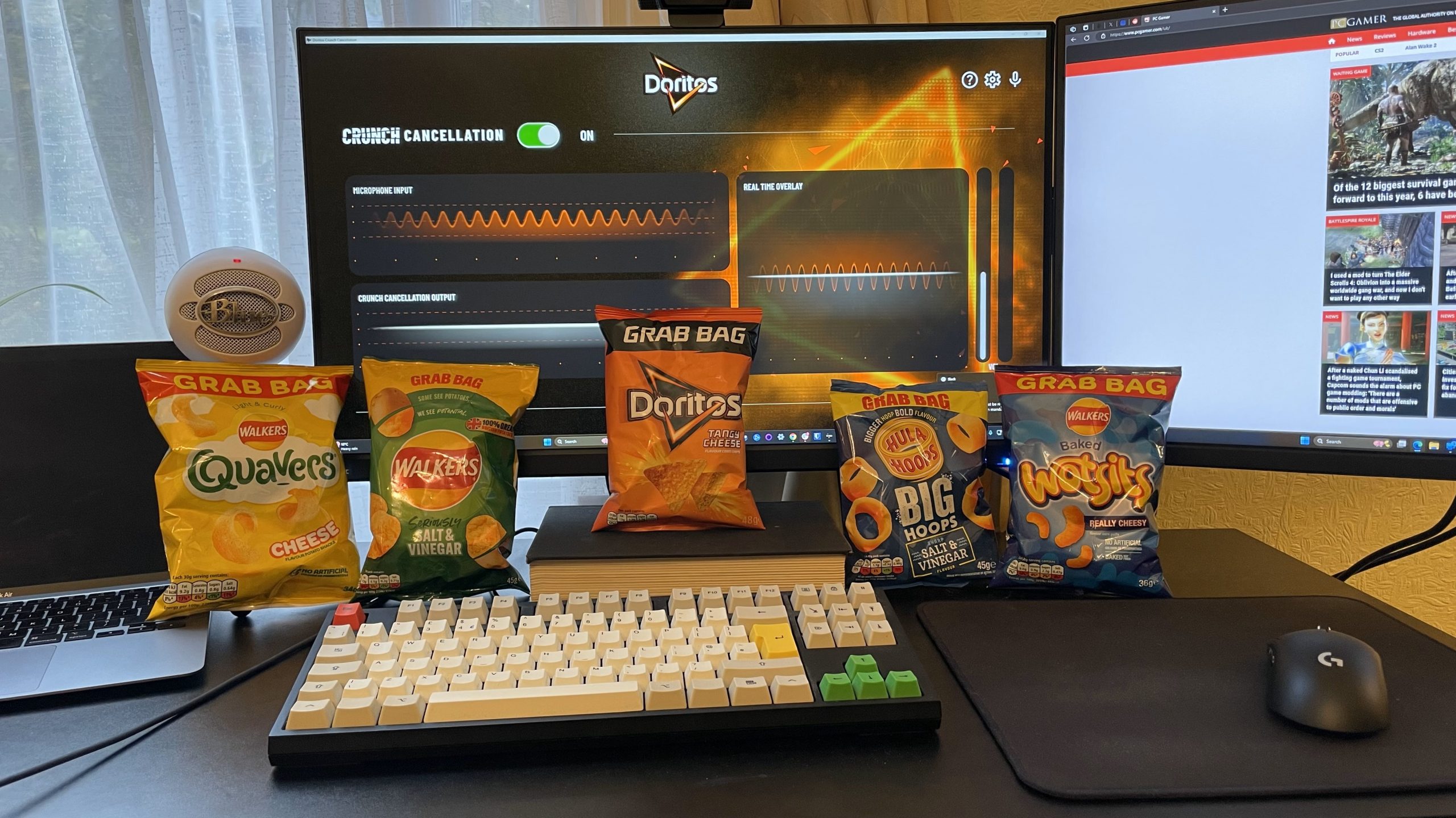 I put Doritos’ new noise suppression tech to the test across 5 separate crisp brands and was appalled by the results