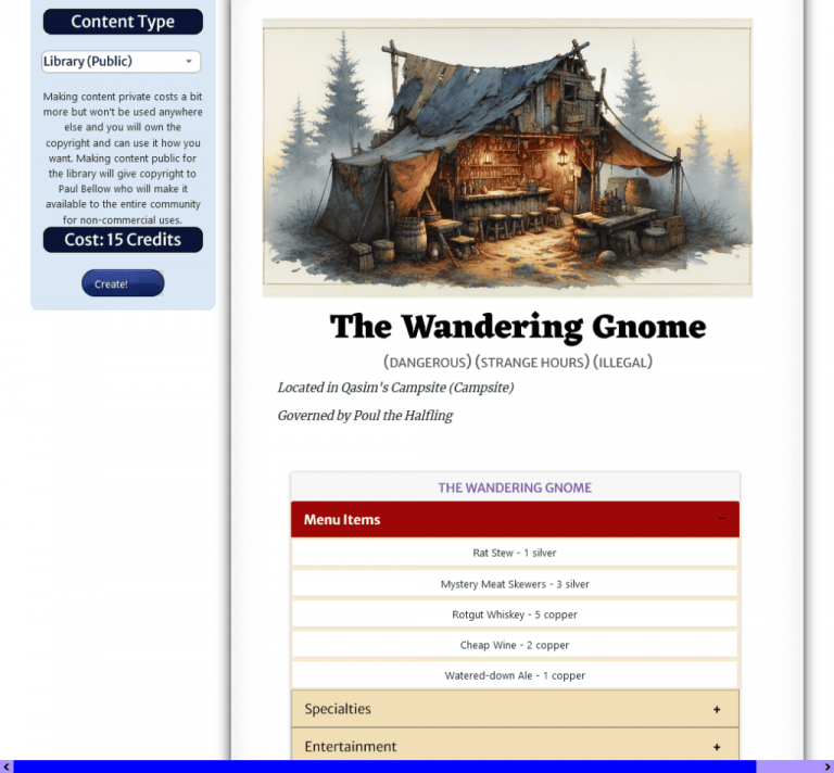 Tavern Name Generator: Deep Dive into My Latest RPG Tools