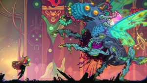 Ultros is a psychedelic metroidvania set in a cosmic uterus