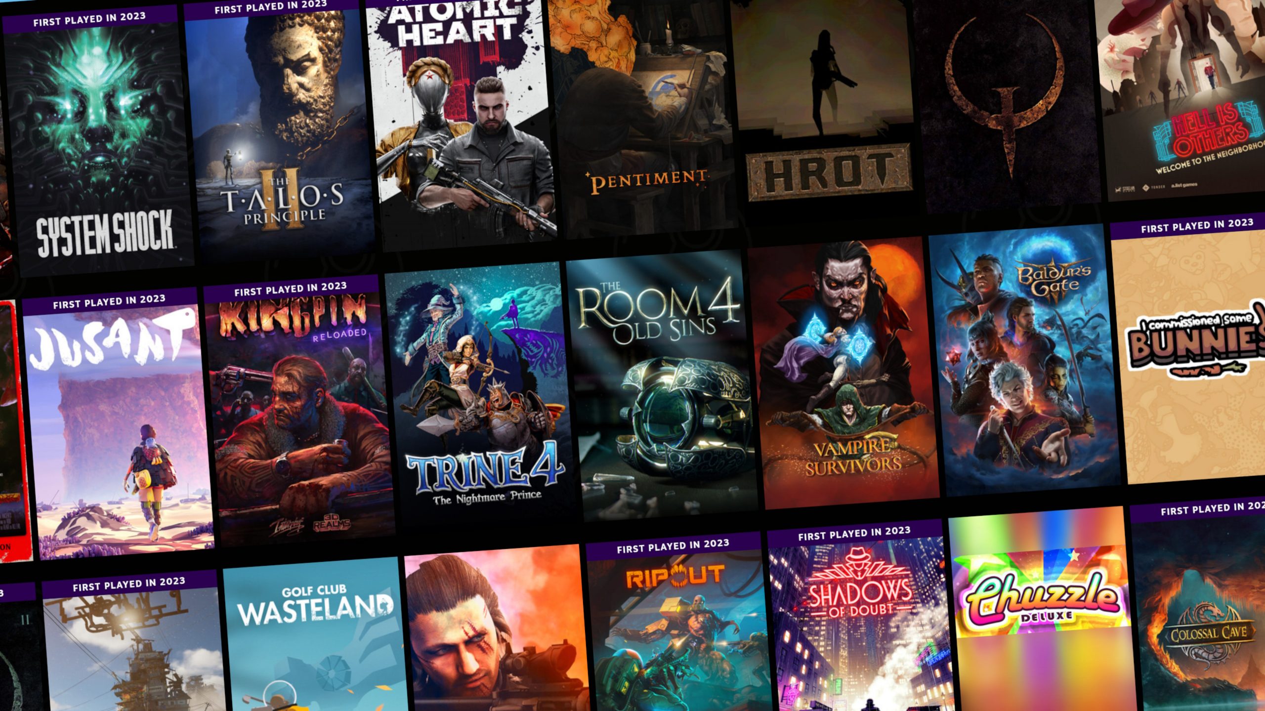 Steam’s 2023 Year in Review breaks down exactly how you blew the past 12 months on videogames