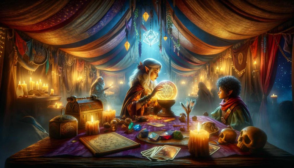 100 DND Fortunes from the Fortune Teller