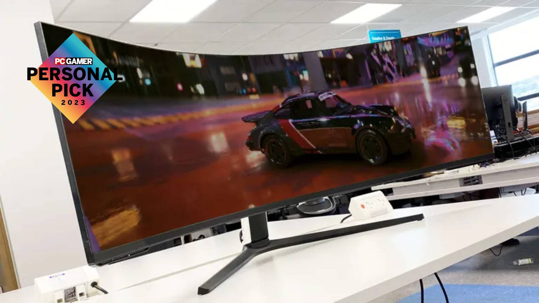 Samsung’s dual-4K monster is way too big, too expensive, and still my favourite gaming monitor of 2023