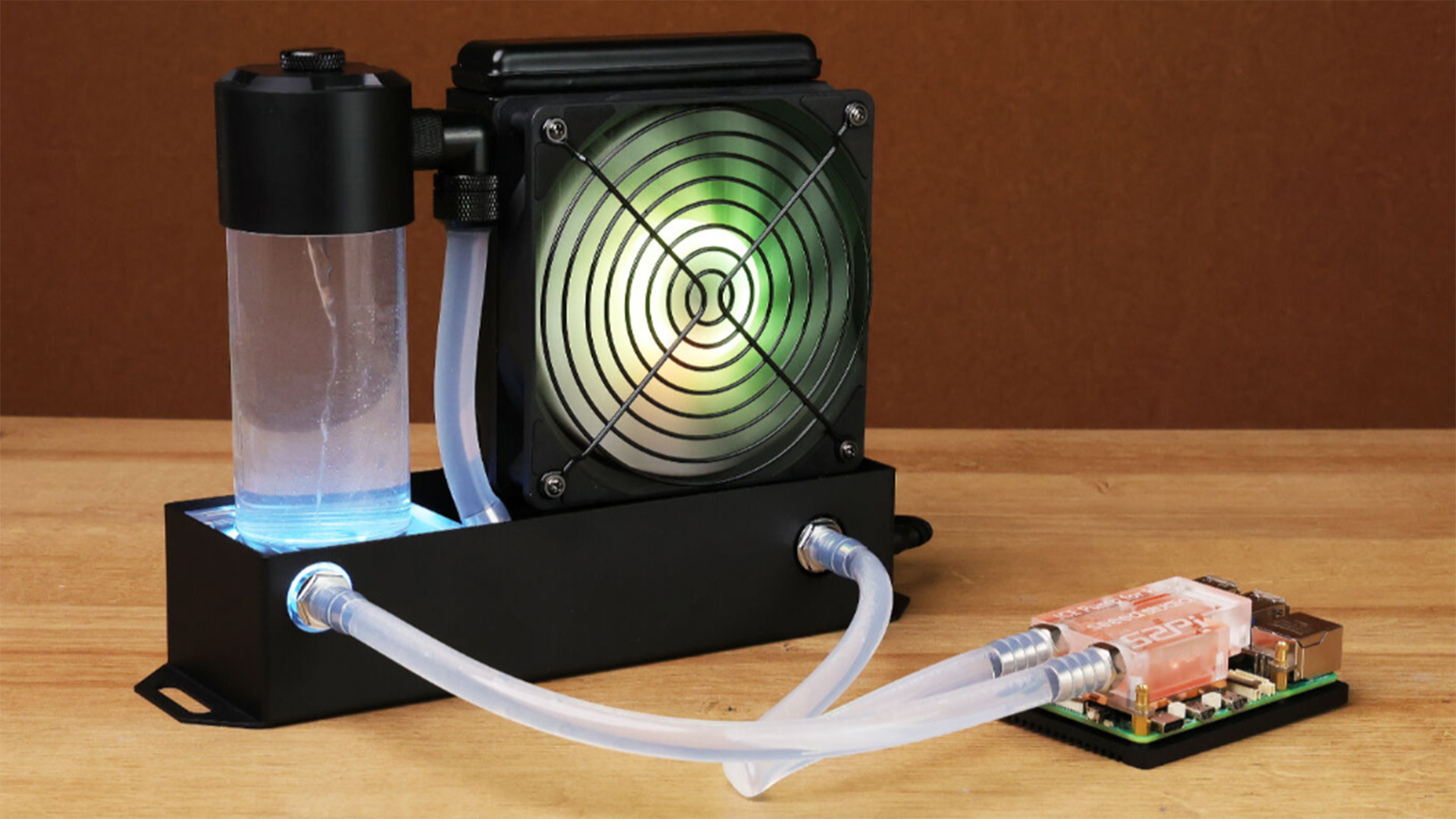 The plucky Raspberry Pi 5 gets the full liquid treatment with this slightly absurd water cooling kit