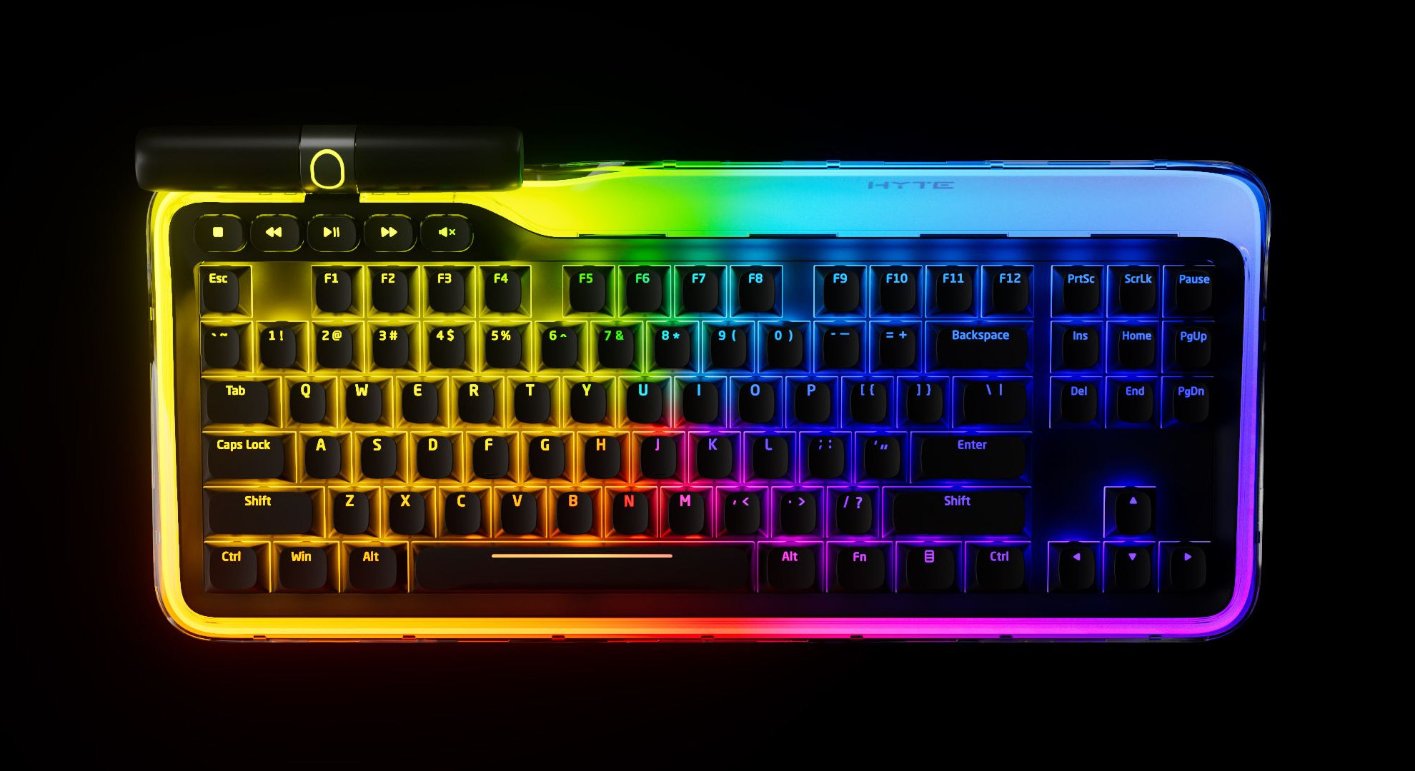 Hyte just announced the most RGB keeb we’ve ever seen, and it’s even called it the Keeb