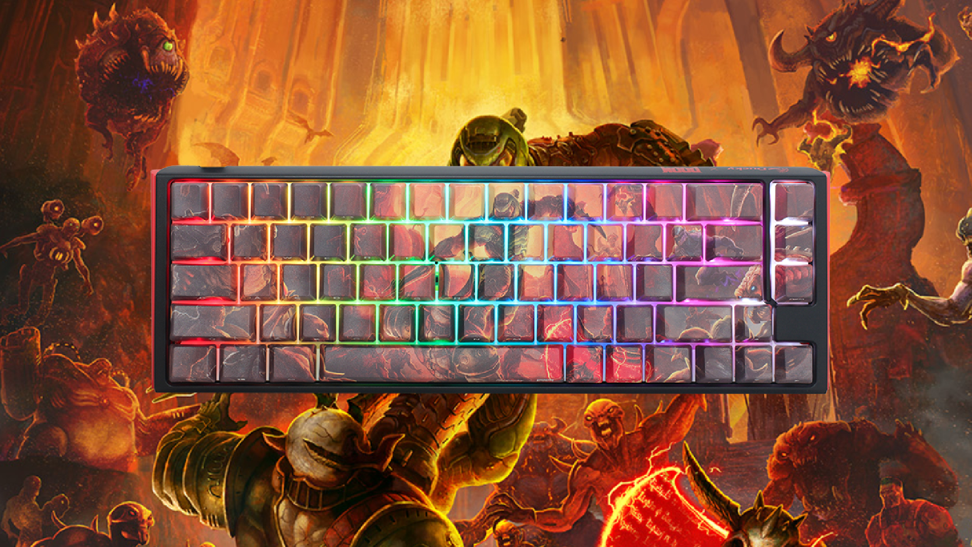 Ducky has released a limited edition Doom keyboard but I can’t help but feel it’s missed the mark
