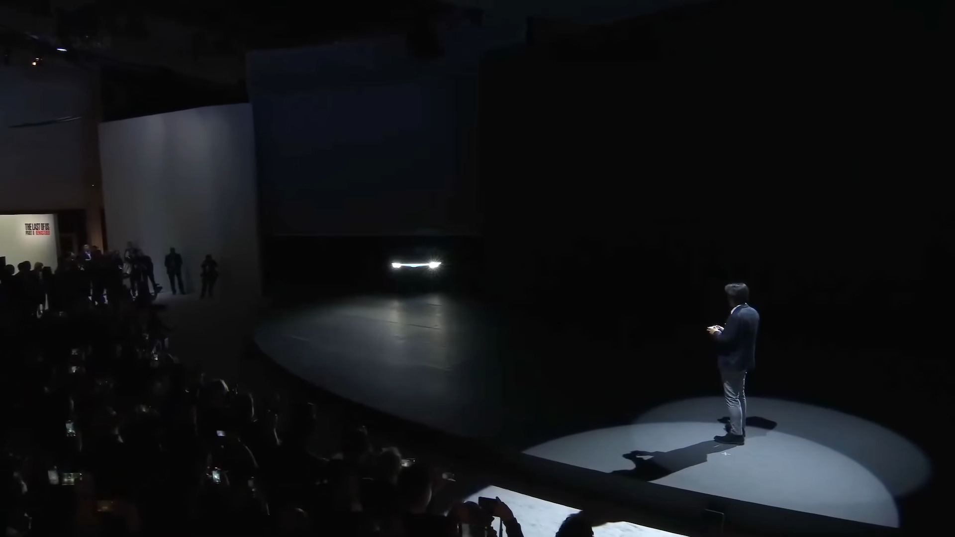 The president of Sony Honda is allowed to drive an electric car on-stage with a DualSense yet I’m not allowed to play games while I drive. Typical