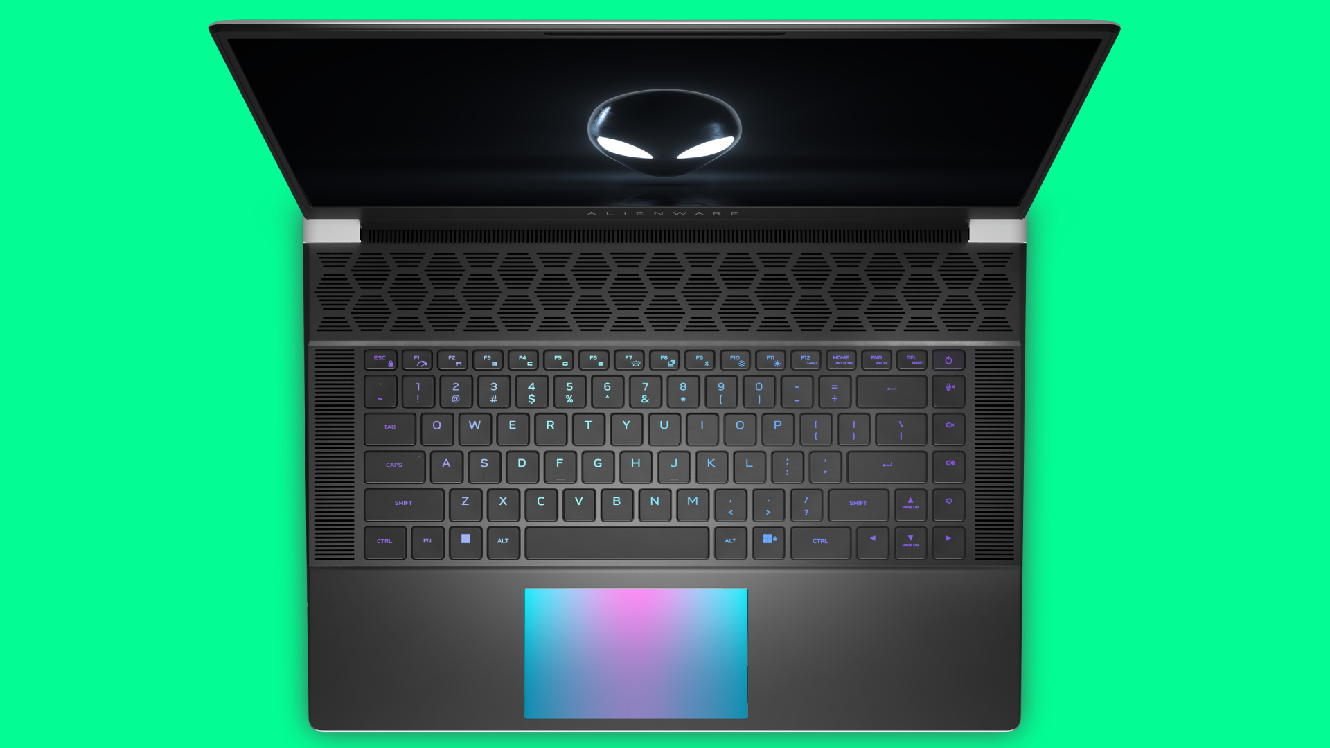 Alienware’s new x16 R2 laptop comes with a choice of Meteor Lake processors and an RGB trackpad, so you can bask in your own personal light show