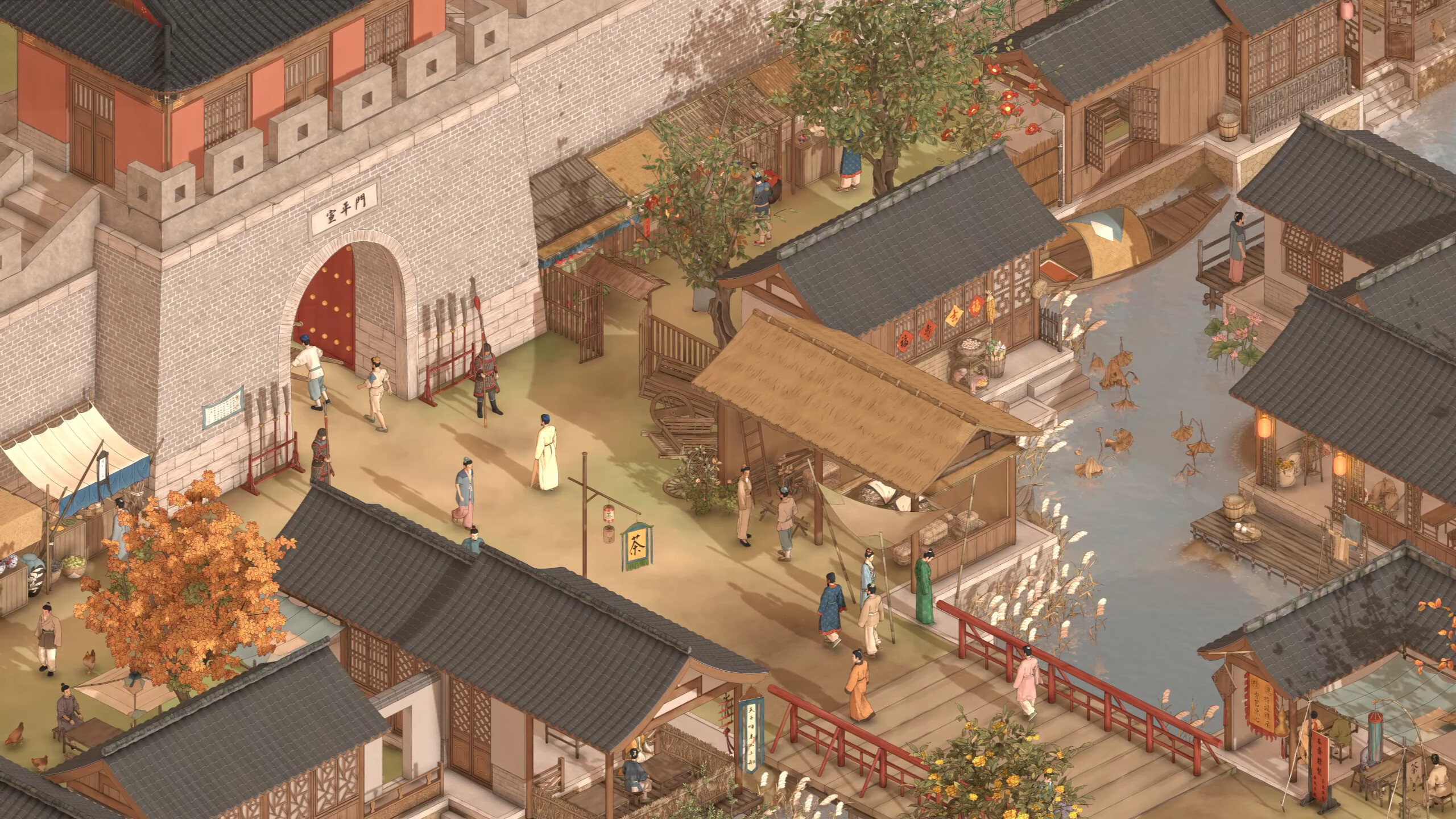 Well, it sure is ambitious: this game set in ancient China wants to be a city builder, farming and life sim, open world RPG, management tycoon, and 4X strategy all rolled into one