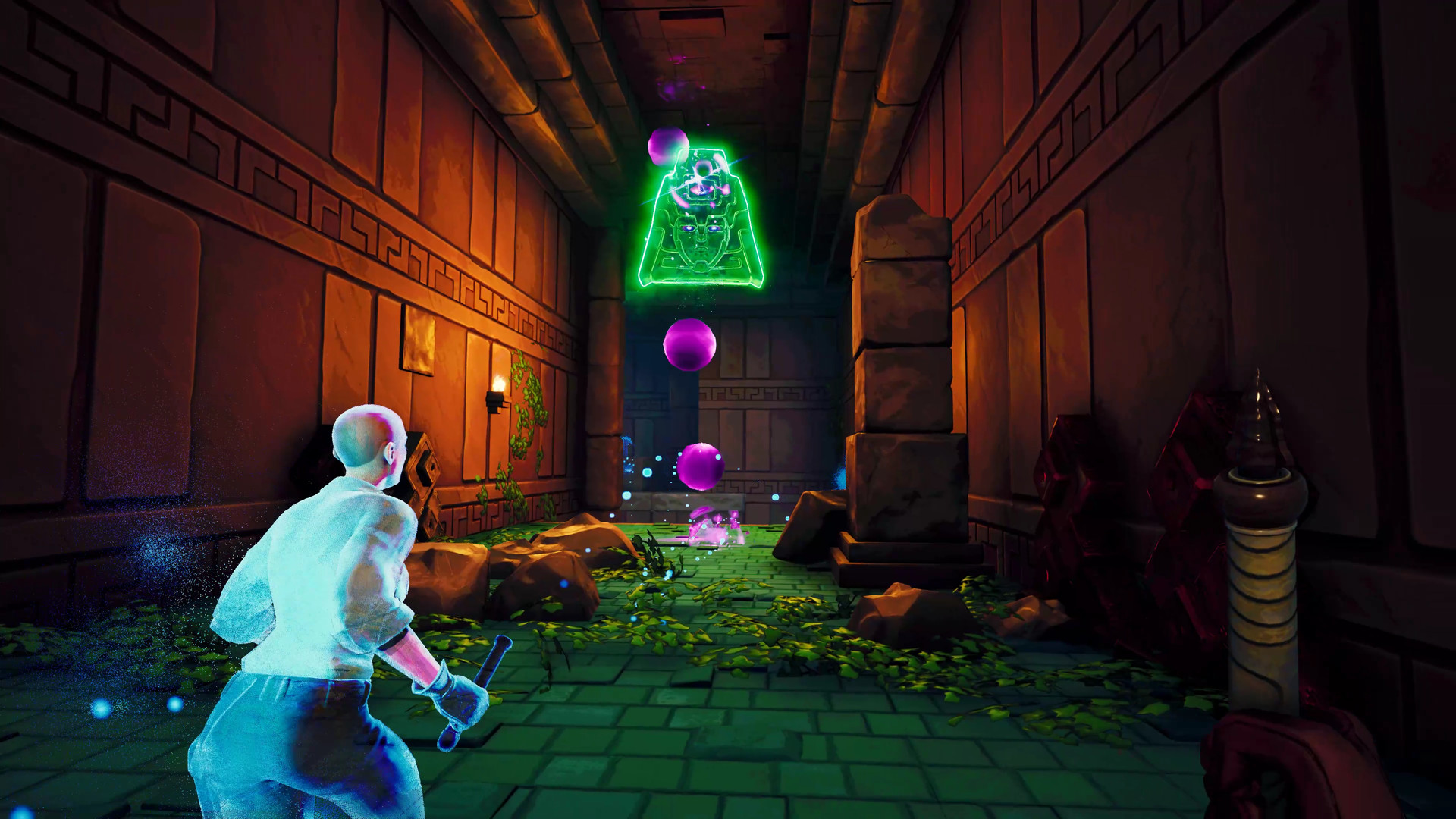 Trap-dodging first person runner Phantom Abyss has escaped early access