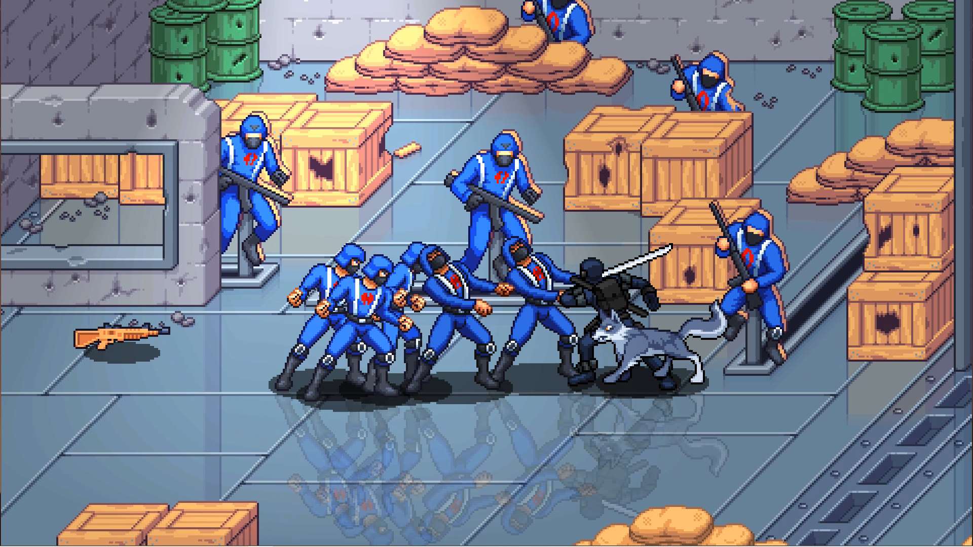 You can punch a tank in retro beat ’em up G.I. Joe: Wrath of Cobra