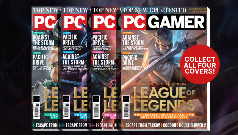 PC Gamer magazine’s new issue is on sale now: League of Legends