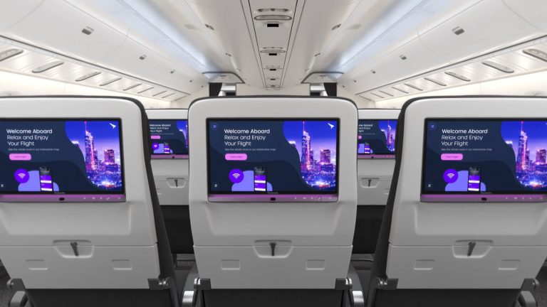 Economy class will be slightly less punishing if you fly on an aircraft with Panasonic’s Astrova in-flight entertainment system