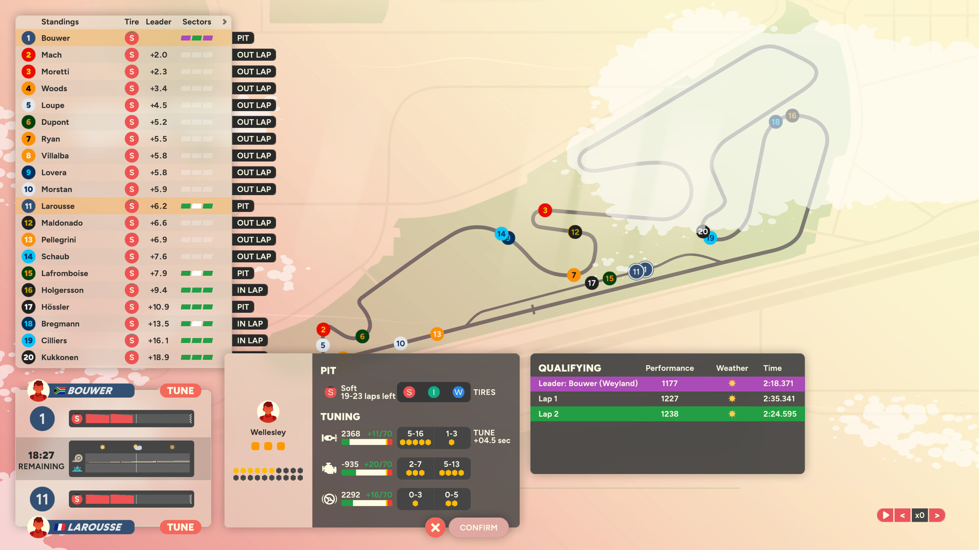 The Art of Rally developer is trying something different: An F1 management game set in the ‘golden era’ of 1970s excess