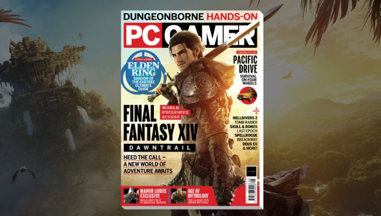PC Gamer magazine’s new issue is on sale now: Final Fantasy XIV: Dawntrail