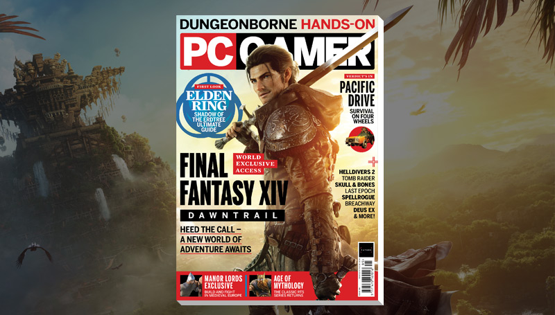 PC Gamer magazine’s new issue is on sale now: Final Fantasy XIV: Dawntrail