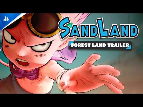 Sand Land introduces the Hearts gang and the new Forest Land gameplay