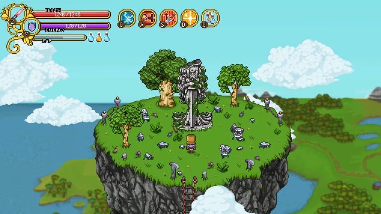 Old school co-op action RPG Secrets of Grindea releases after a decade of early access
