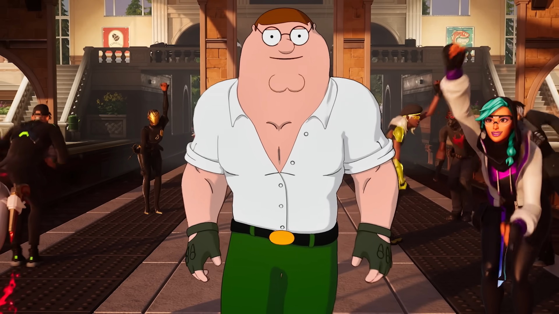 ‘It took a while, we know’: Epic Games is introducing a first-person camera to Fortnite, which I’ll probably just use to look at all the Peter Griffin skins
