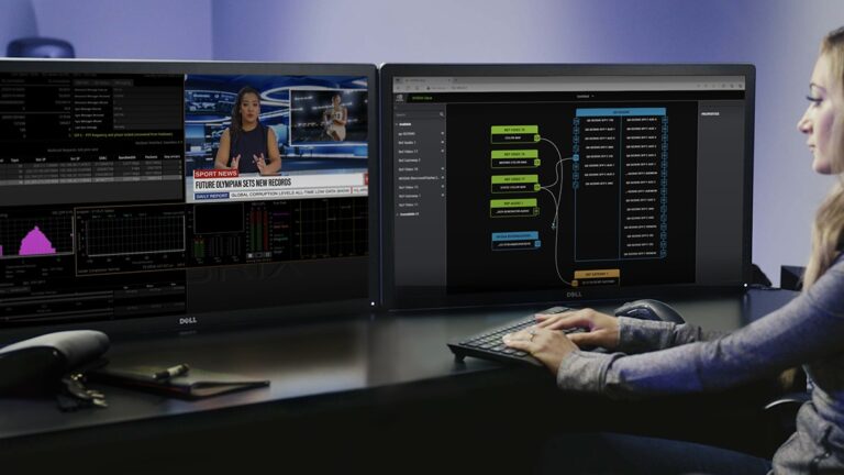 Streamline Live Media Application Development with New Features in NVIDIA Holoscan for Media