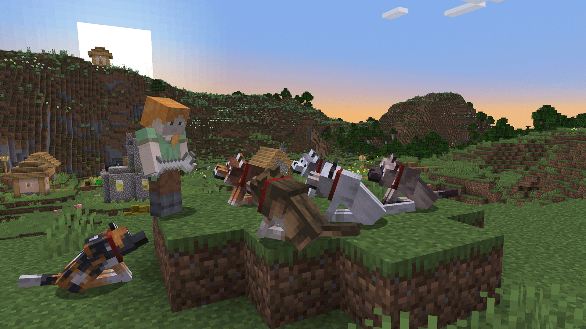 Minecraft finally adds more than one type of dog to Minecraft, after over a decade of players struggling to tell their wolves apart