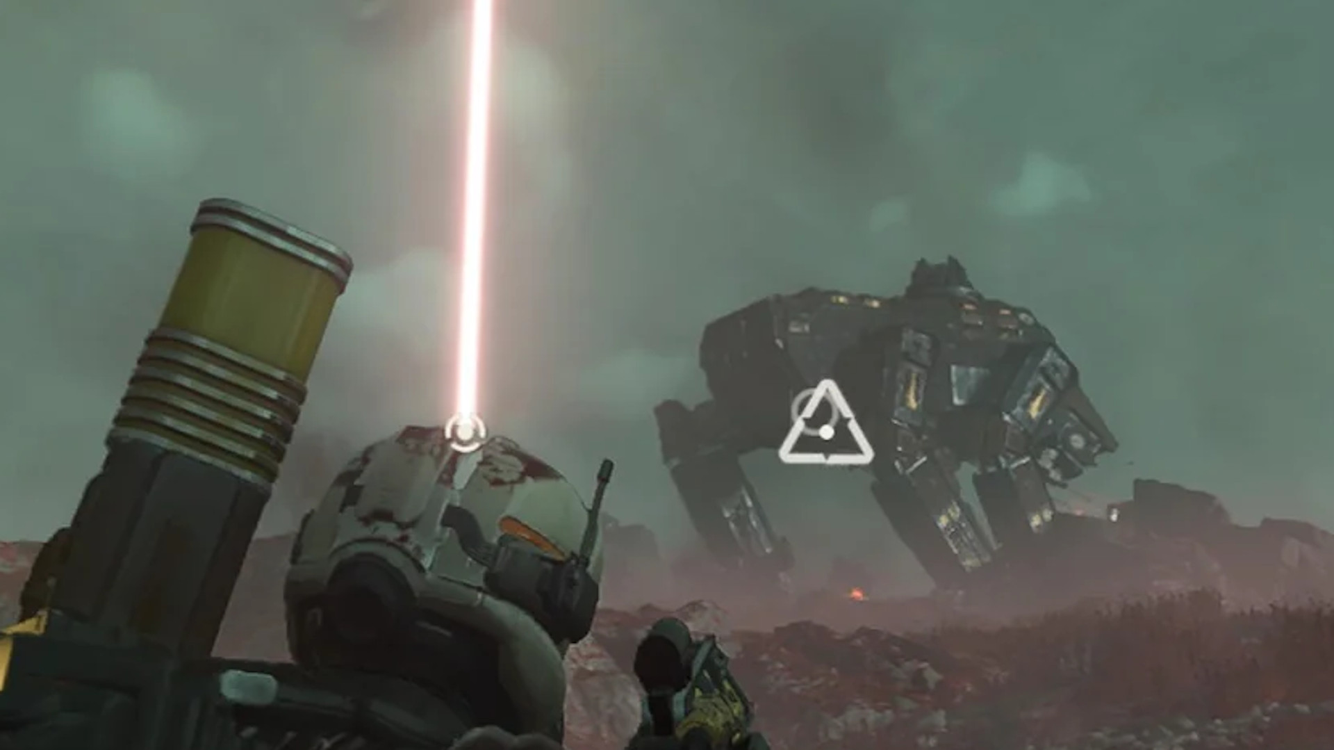 Arrowhead sneaks two huge enemies into Helldivers 2’s latest patch: gigantic AT-AT walkers and swarming gunships