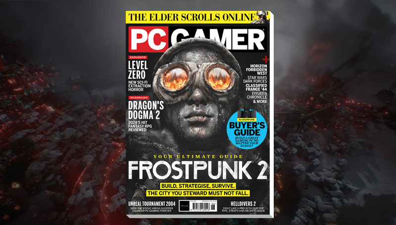 PC Gamer magazine’s new issue is on sale now: Frostpunk 2