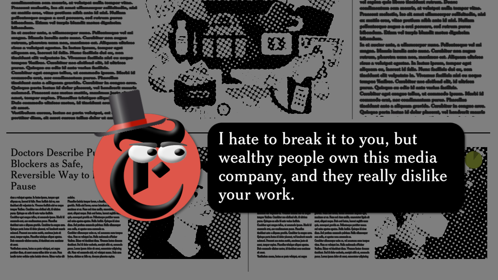 I can’t make it 10 minutes in this free browser-based New York Times Sim without getting fired for commie agitprop