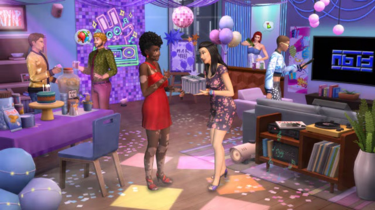New Urban Homage & Party Essentials Kits Coming to Sims 4
