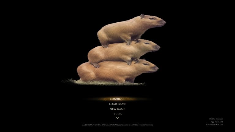 My new favorite Elden Ring mod replaces Torrent, goats, deer, and boars with capybaras