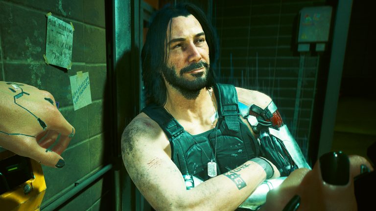 Cyberpunk 2077 dev says they went all-out on the memorial to Johnny Silverhand’s nuclear attack, then found out bosses ‘just expected a commemorative plaque’