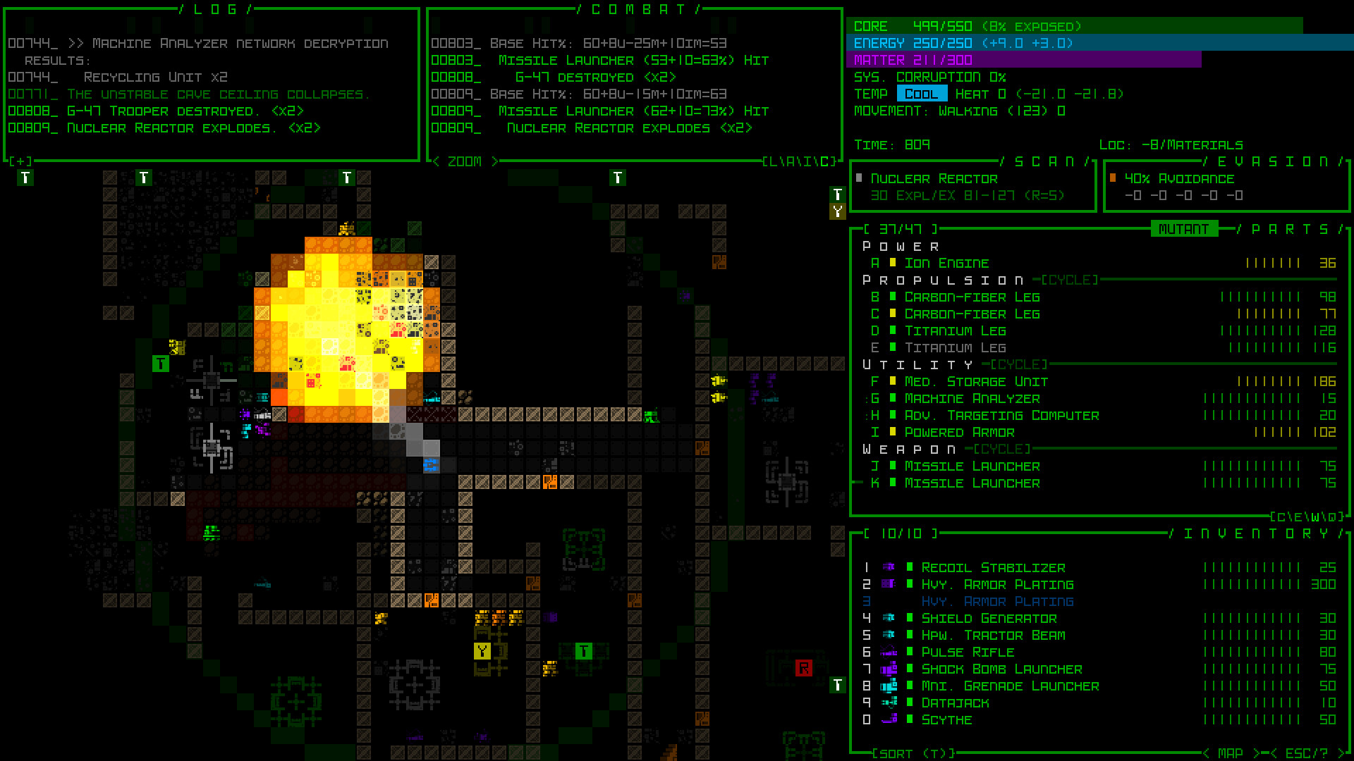 Robot roguelike Cogmind outlines three free expansions for its ultra-customizable scrapbots