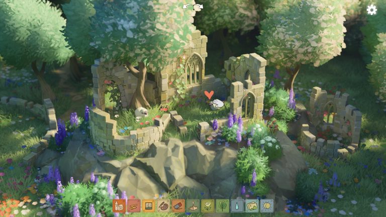 That gorgeous cozy castle doodling game is launching a demo this month