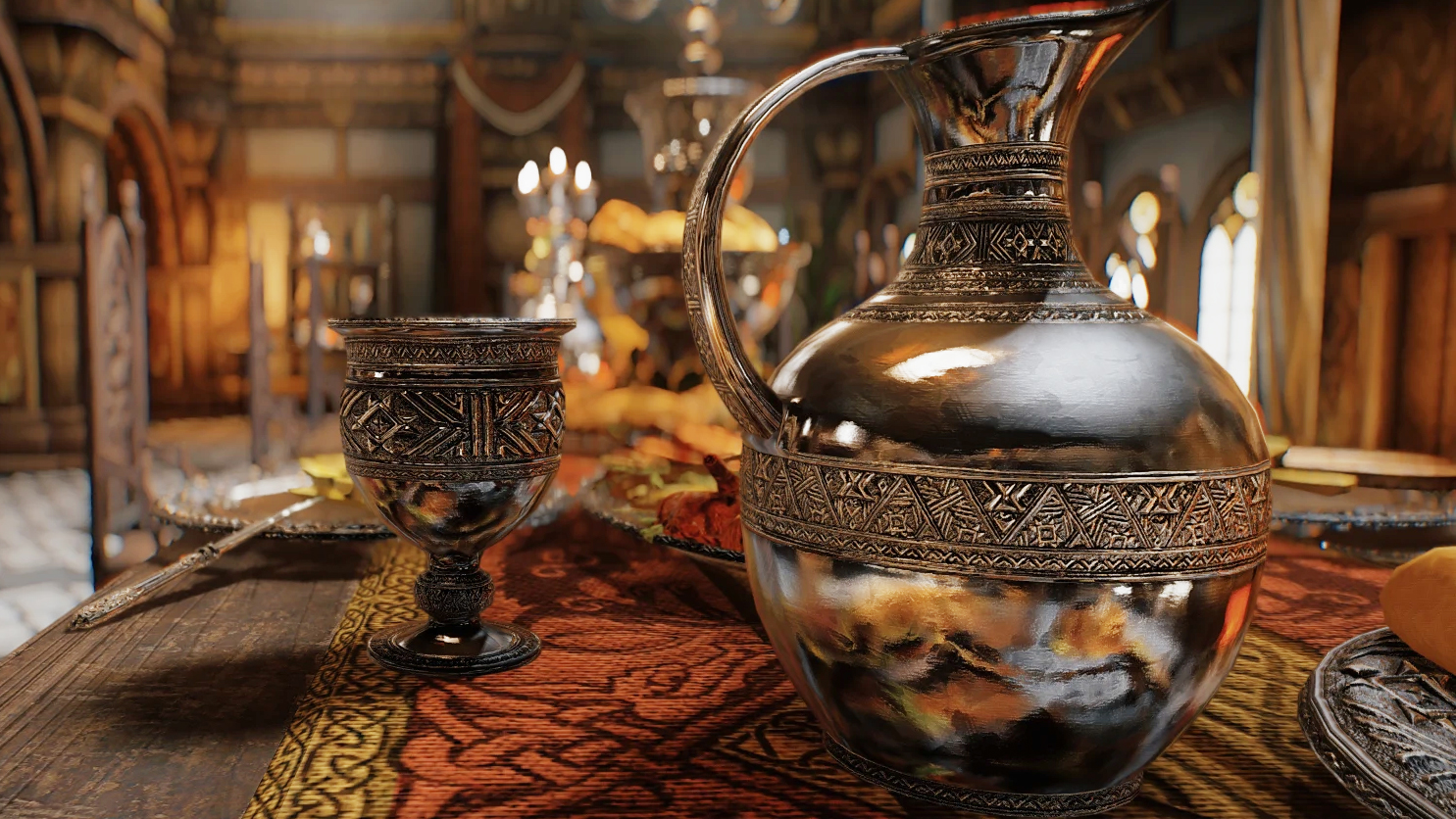 This Skyrim mod makes tableware so gloriously beautiful I can’t stop staring at it