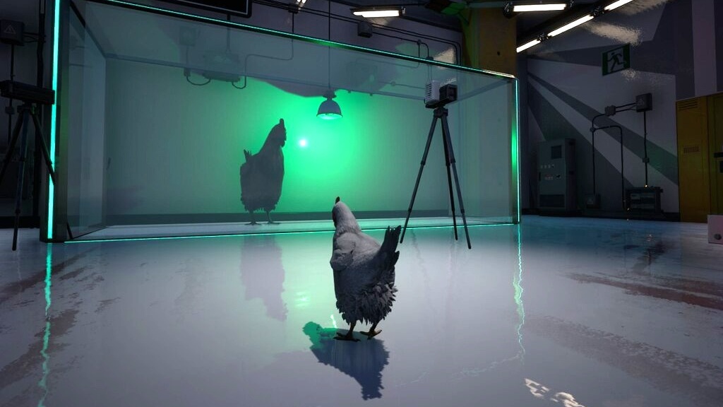 This anti-meat industry horror game was inspired by the death of the dev’s pet chicken, and it’s basically Abe’s Oddysee plus Resident Evil but you’re poultry