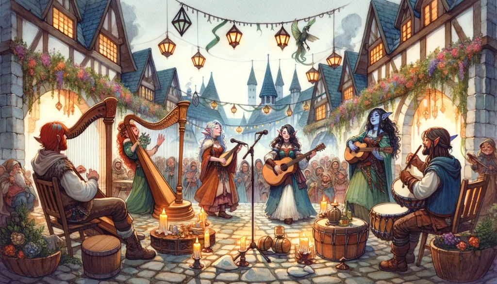 Single-Class Parties in DND 5e: Oops All Bards Edition!