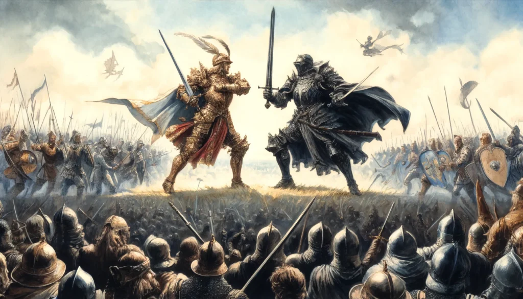 100 Random Medieval Battlefield Encounters: Warriors, Siege Weapons, and Heroic Deeds