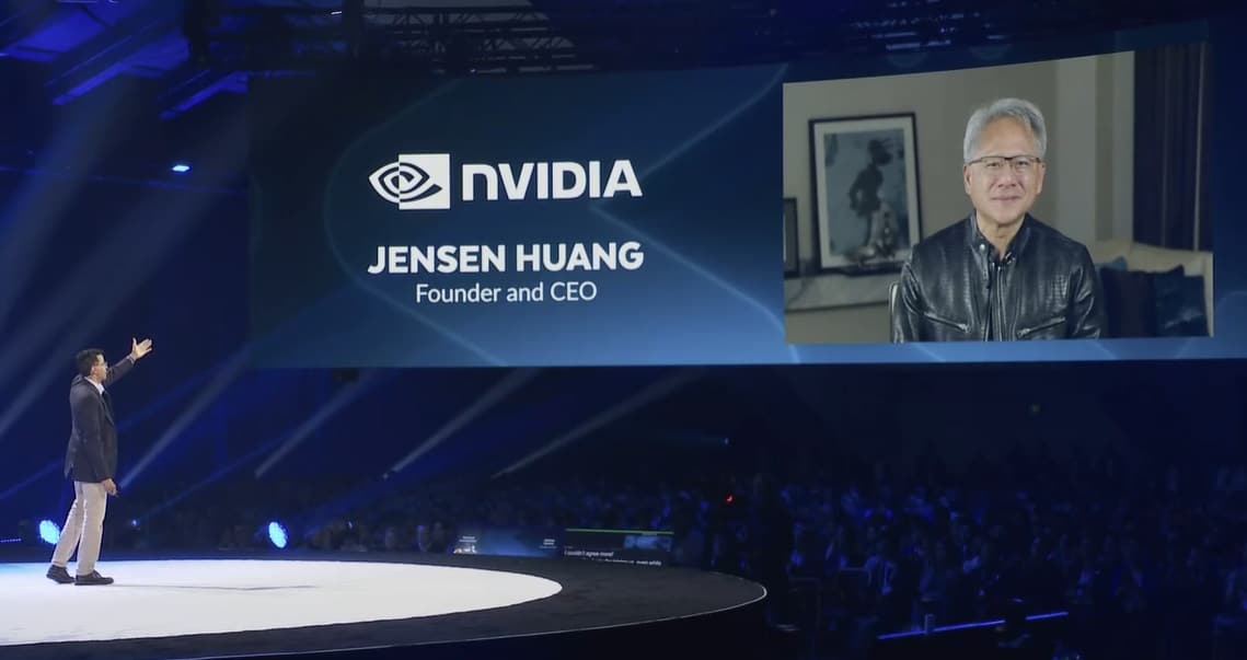 ‘Create a Data Flywheel With AI,’ NVIDIA CEO Jensen Huang Tells Attendees at Snowflake Summit