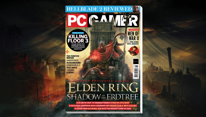 PC Gamer magazine’s new issue is on sale now: Elden Ring: Shadow of the Erdtree