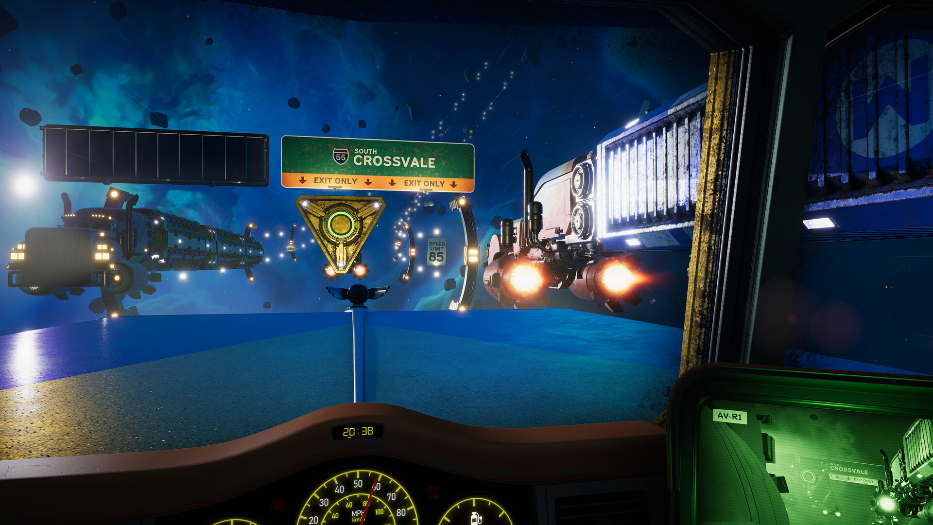 Americana-infused job sim Star Trucker is cleared for launch in September