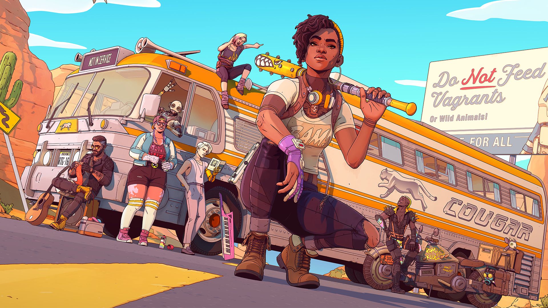 Dustborn let me smash fascists and flirt with my situationship on a road trip across America