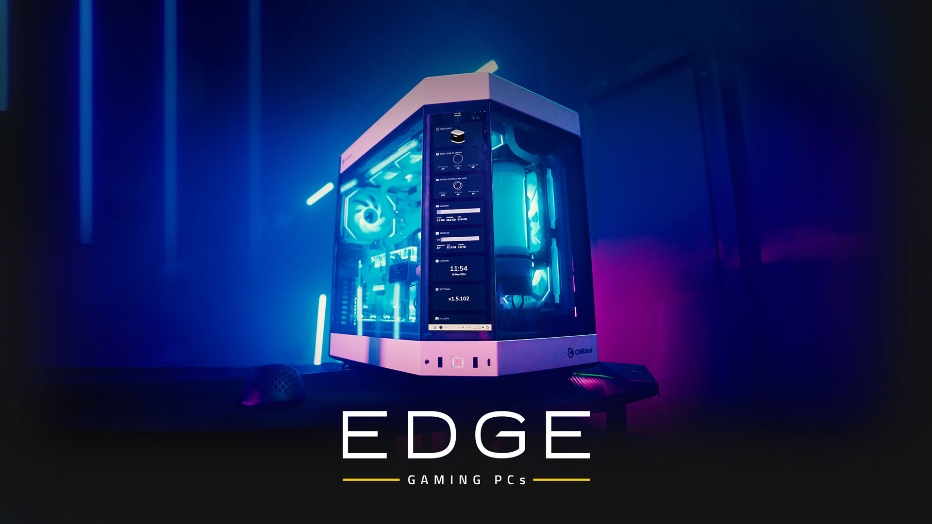 Chillblast’s Edge range of gaming PCs will take you to the next level