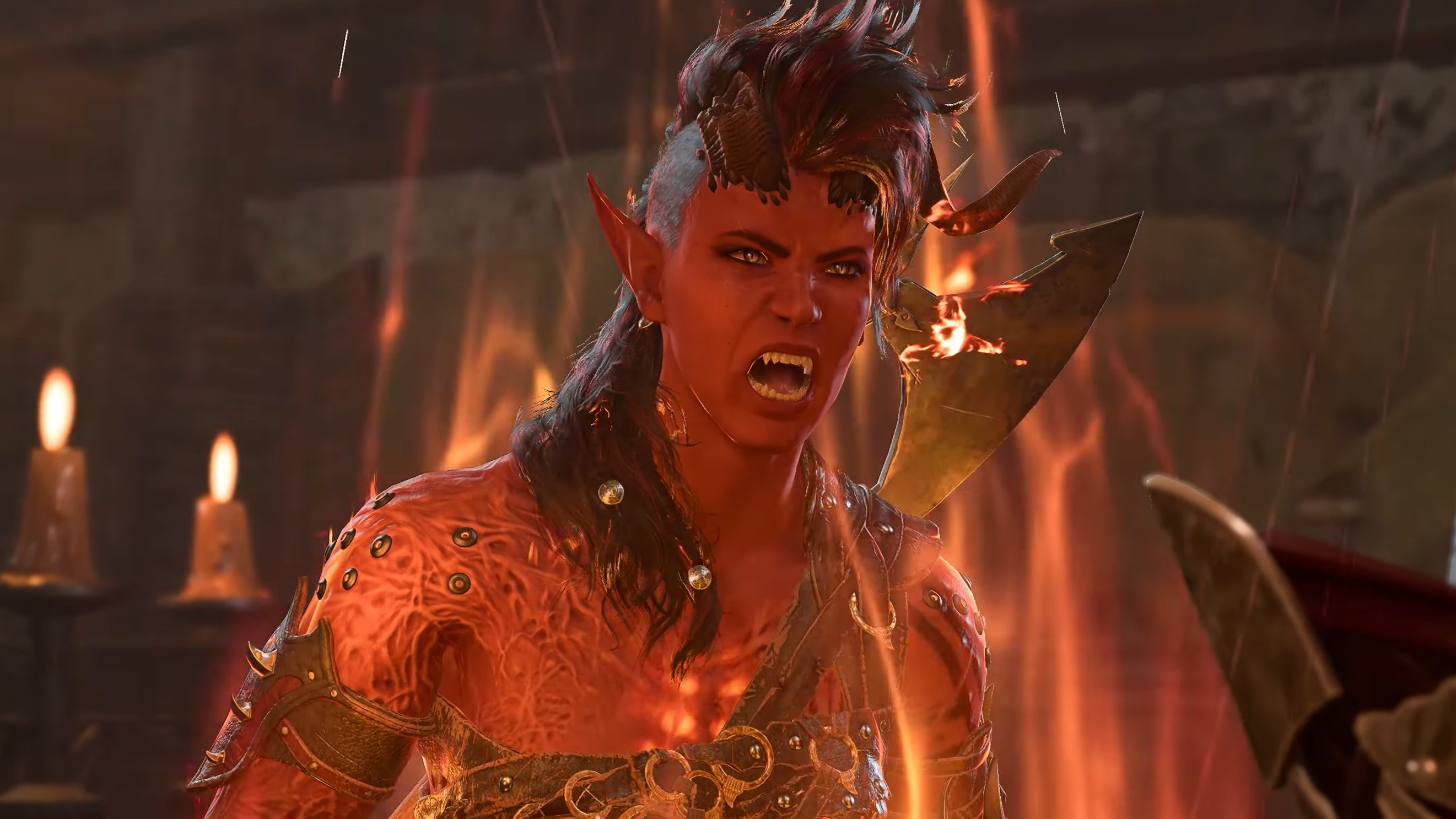 Karlach’s infernal engine was a late addition to her character in Baldur’s Gate 3: ‘One of the last things that fell into place was the heart’