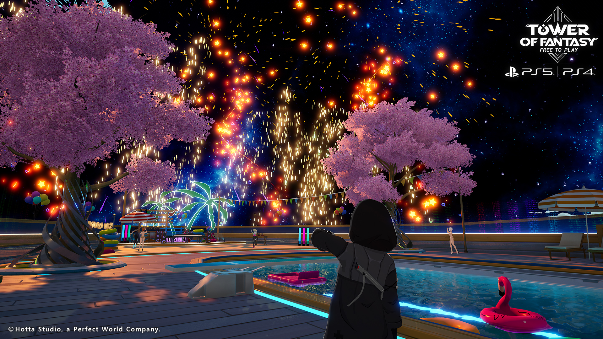 Tower of Fantasy’s first anniversary brings Summer events and a new companion