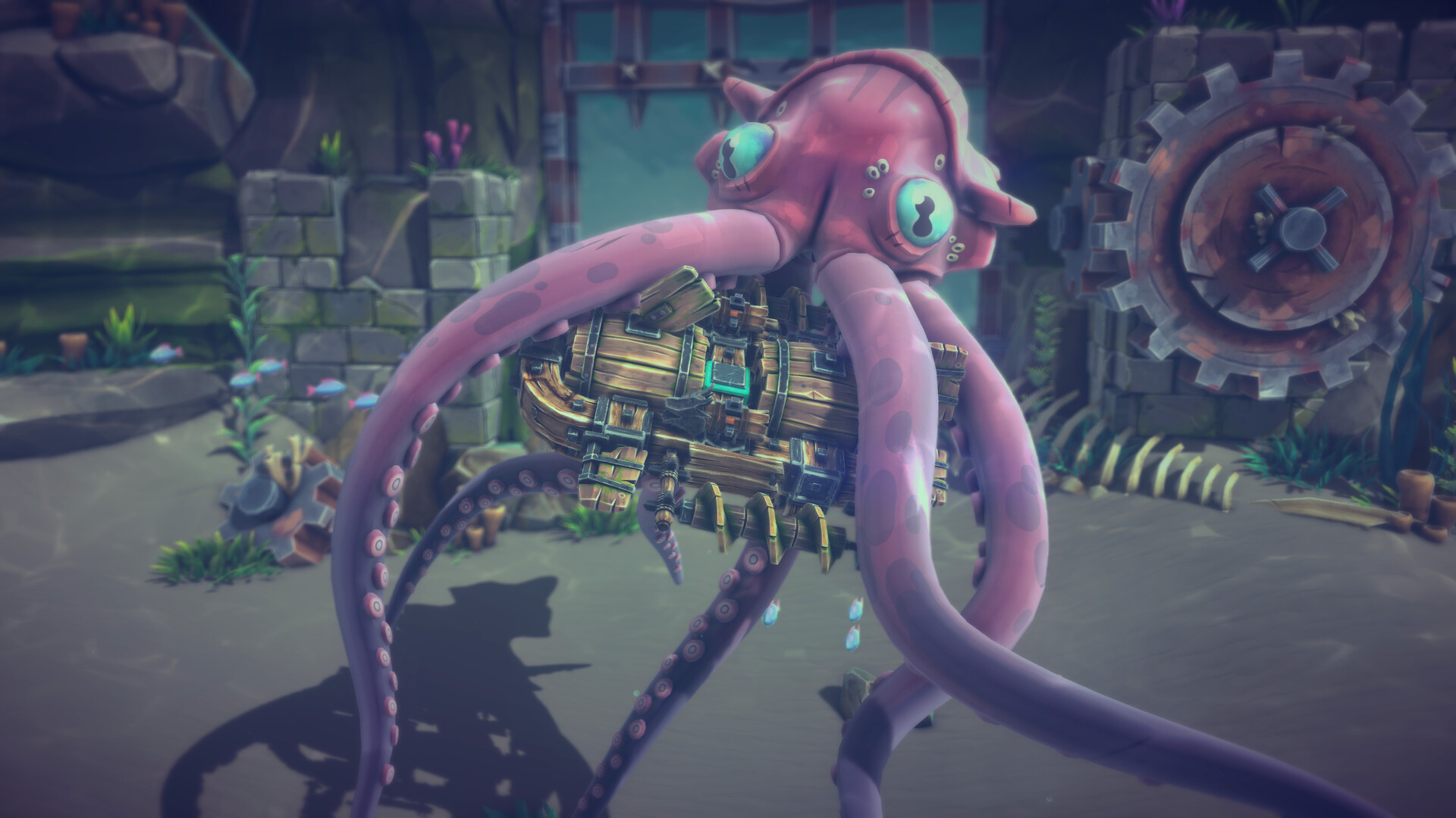 Besiege’s watery expansion will get a patch adding new missions, giant sharks, tentacled horrors of the deep