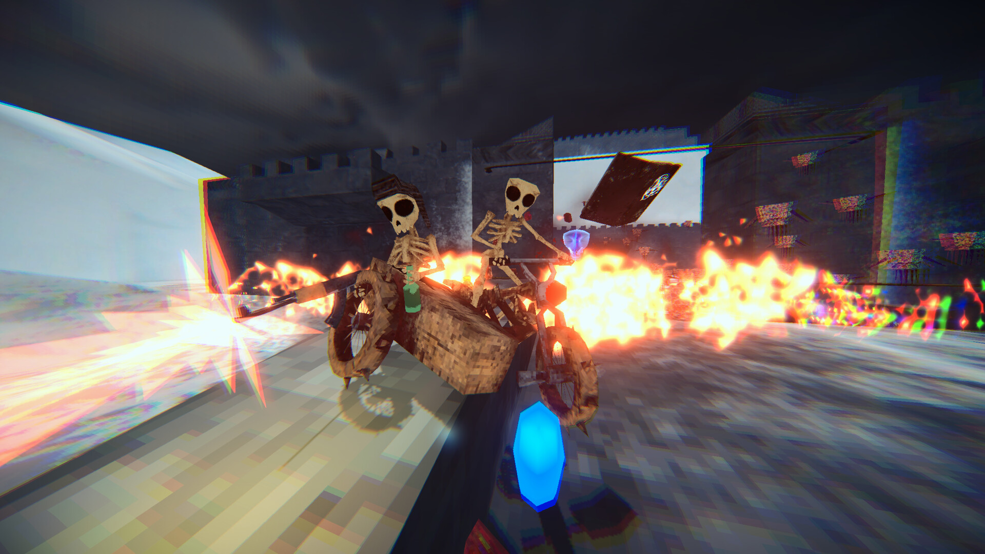 Motordoom is a ‘freestyle-sports roguelite horde shooter’ about skeletons on motorcycles