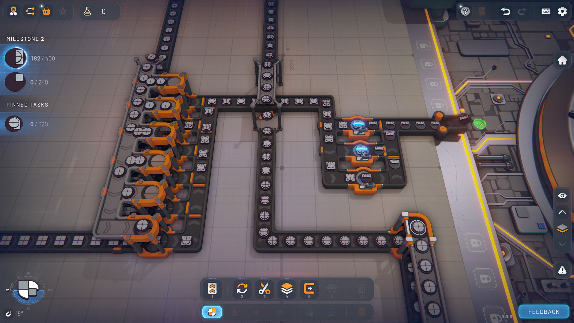 Abstract factory-building sequel Shapez 2 will release in August